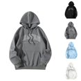 thumbnail image 1 of Los Angeles Hoodie 2025 Long Sleeve Casual Y2K Graphic Hoodies with Pockets Hooded Sweatshirt Hoodie Women Pullover, 1 of 7