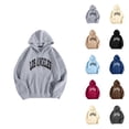 thumbnail image 1 of Los Angeles Hoodies for Men 2025 Fall Winter Long Sleeve Hooded Sweatshirt with Pockets Pullover Hoody Streetwear, 1 of 6