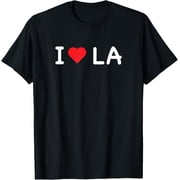 Los Angeles - I Love Los Angeles - LA - Throwback Design T-Shirt men and women can wear, black, white, gifts