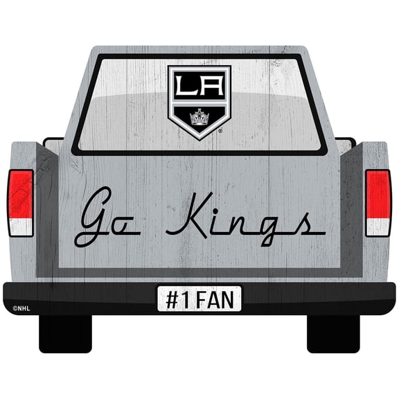Los Angeles Kings 12'' x 12'' Truck Back D-cor
