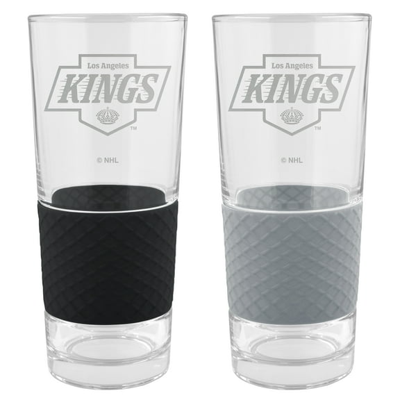 Los Angeles Kings 22oz. Logo Score Pint Glass Two-Piece Set
