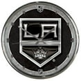 thumbnail image 1 of Los Angeles Kings Clock Round Wall Style Chrome, 1 of 2