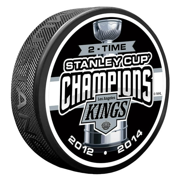 Los Angeles Kings Two-Time Stanely Cup Champions Puck