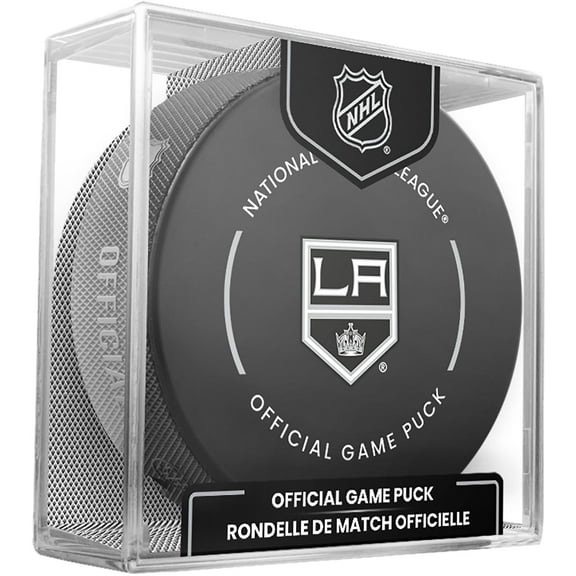 Inglasco Los Angeles Kings 2022-23 Season Official Game Puck