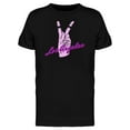 thumbnail image 1 of Los Angeles L.A Peace Sign T-Shirt Men -Image by Shutterstock, Male 3X-Large, 1 of 2