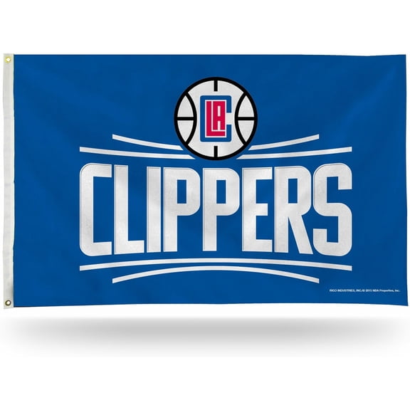 Los Angeles LA Basketball Clippers 3X5 Indoor Outdoor Banner Flag with grommets