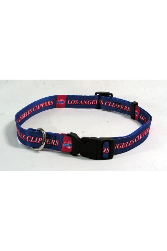 Los Angeles Basketball Clipper's Large L Dog/Cat Pet Collar
