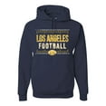 thumbnail image 1 of Los Angeles LAC Hometown City Football Fan Pride Sports Unisex Graphic Hoodie Sweatshirt, Navy, 3XL, 1 of 3