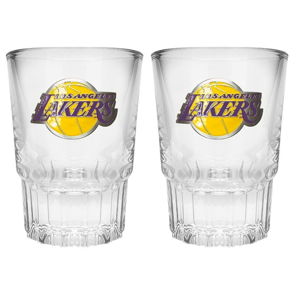 Los Angeles Lakers 2-Piece Prism Shot Glass Set