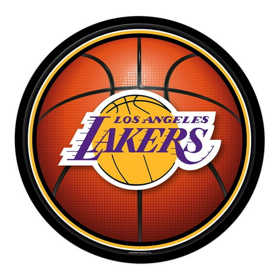 Los Angeles Lakers 17.5" Modern Disc Wall Sign