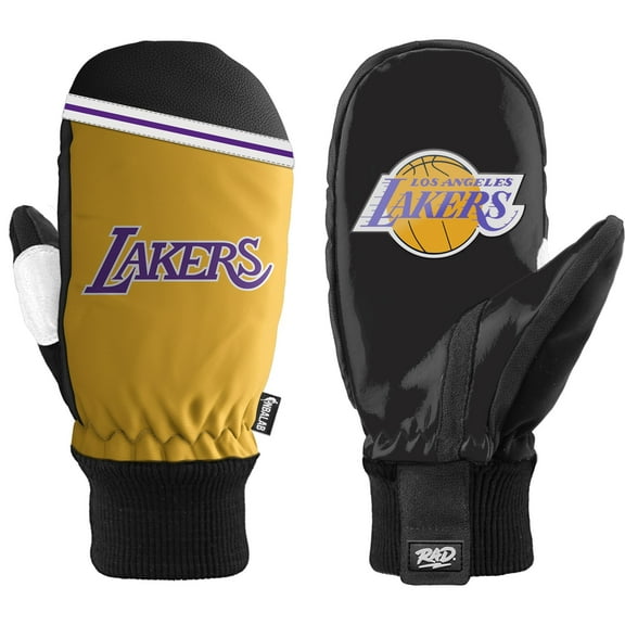 Los Angeles Lakers Classic Snow Mittens
