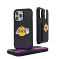 thumbnail image 1 of Los Angeles Lakers Linen Logo iPhone Rugged Case, 1 of 1