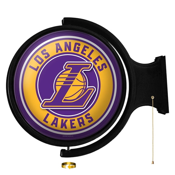 Los Angeles Lakers 21'' x 23'' Rotating Lighted Wall Sign