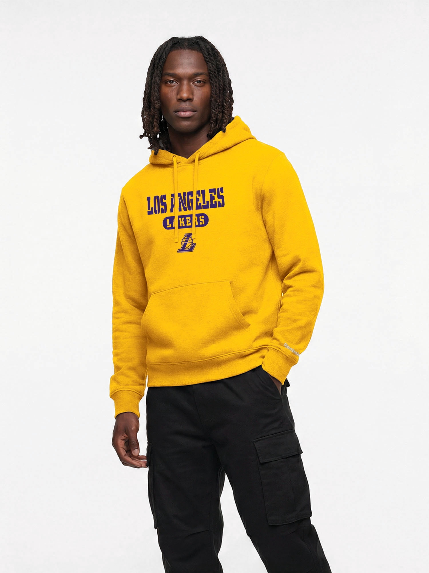 Los Angeles Lakers Reebok Mens Hooded Sweatshirt