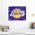 thumbnail image 1 of Los Angeles Lakers Stretched 16" x 20" Embellished Canvas Giclee Print - Art by Charlie Turano III, 1 of 3
