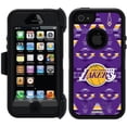 thumbnail image 1 of Los Angeles Lakers Tribal Print Design on OtterBox Defender Series Case for Apple iPhone 5/5s, 1 of 1