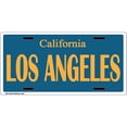 thumbnail image 1 of Los Angeles License plate Blue and orange, 1 of 1