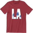 thumbnail image 1 of Los Angeles Logo LA Palm Tree Boulevard Men's T-Shirt, 1 of 4