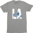 thumbnail image 1 of Los Angeles Logo LA Palm Tree Boulevard Men's T-Shirt, 1 of 4