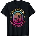 thumbnail image 1 of Los Angeles - Long Beach - Aestehtic Design - Classic T-Shirt, 1 of 5