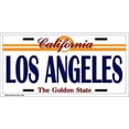 thumbnail image 1 of Los Angeles Metal License Plate, 1 of 1
