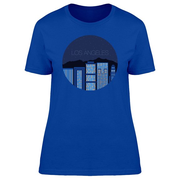 Los Angeles Night Sky T-Shirt Men -Image by Shutterstock, Male 3X-Large