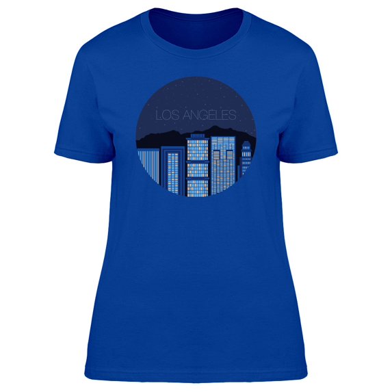 Los Angeles Night Sky T-Shirt Men -Image by Shutterstock, Male 3X-Large