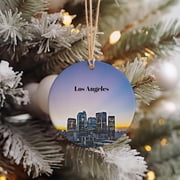 Los Angeles Ornament, Christmas Ornament, Los Angeles Gift, Christmas Decor, Los Angeles Souvenir, Los Angeles Travel wLMfYa Los Angeles-59TH36