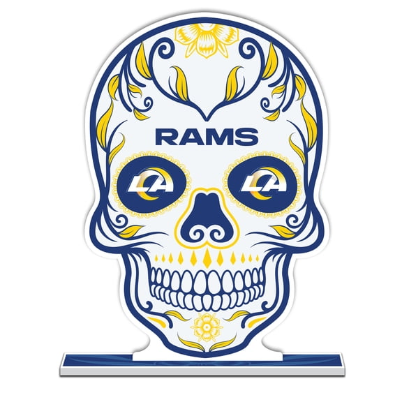 Los Angeles Rams 10" Sugar Skull Standee