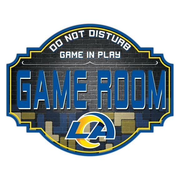 Los Angeles Rams 12'' Game Room Tavern Sign