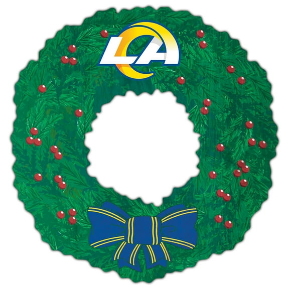 Los Angeles Rams 16'' Team Wreath Sign