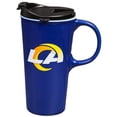 thumbnail image 1 of Los Angeles Rams 17oz. Travel Latte Mug with Gift Box, 1 of 3