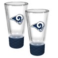 thumbnail image 1 of Los Angeles Rams 2-Pack 4oz. Cheer Shot Set with Silicone Grip, 1 of 1