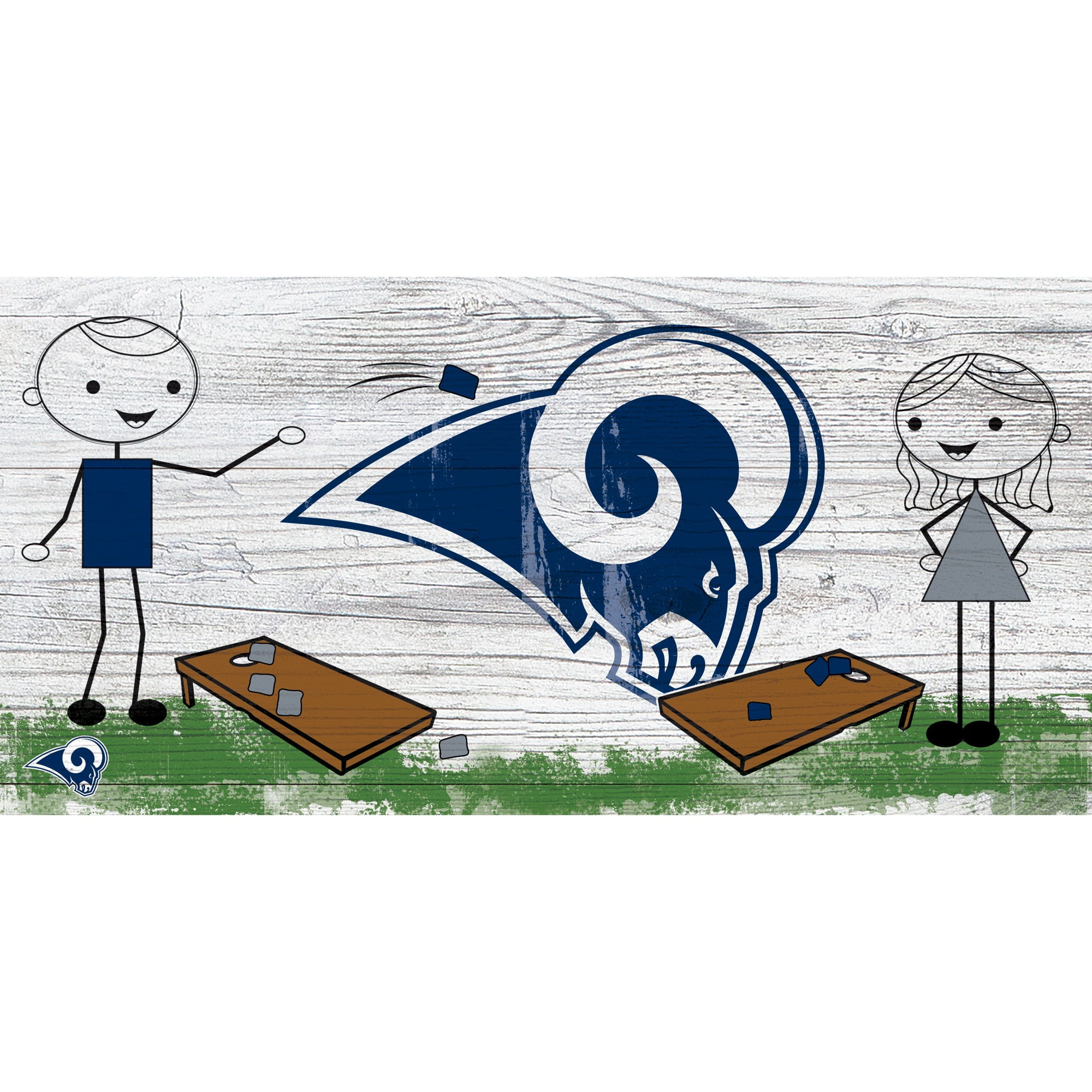 Los Angeles Rams Cornhole Sets, Rams Cornhole Cornhole Boards, Bags