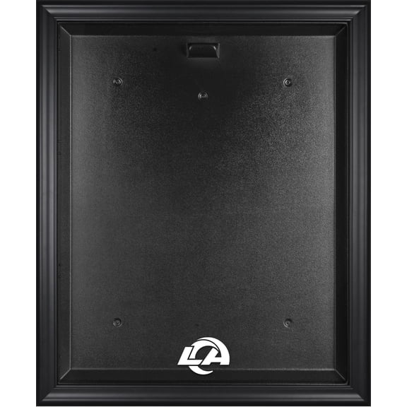 Los Angeles Rams Black Framed Team Logo Jersey Display Case
