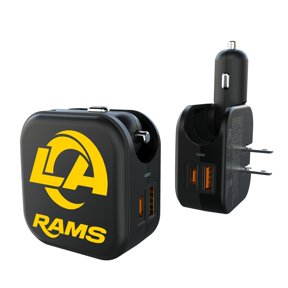 Los Angeles Rams Dual Port USB Car & Home Charger