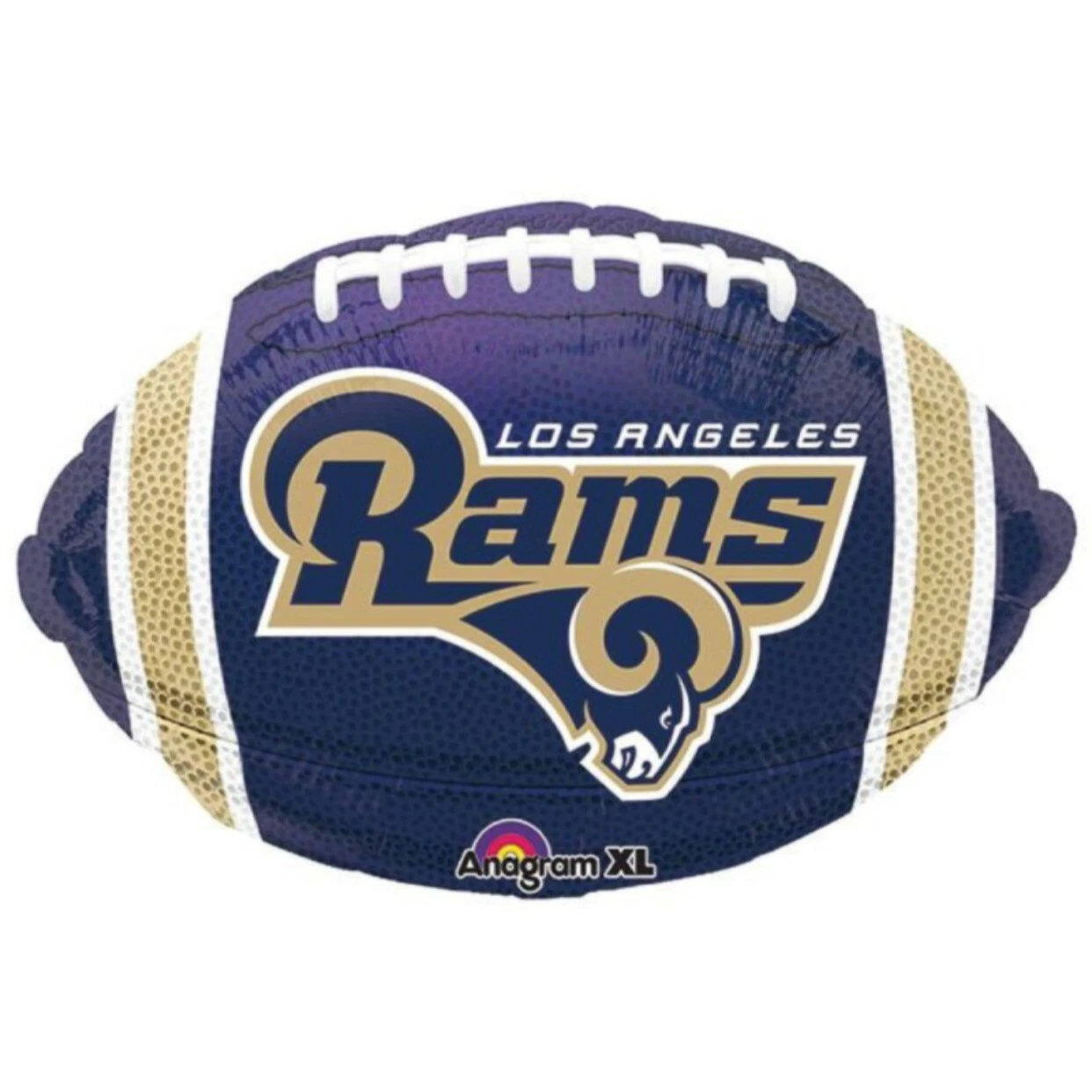 Los Angeles Rams Football 18 Foil Mylar Balloon Party Supply Decoration