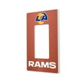 thumbnail image 1 of Los Angeles Rams Football Design Single Rocker Light Switch Plate, 1 of 4