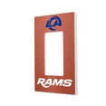 thumbnail image 1 of Los Angeles Rams Football Design Single Rocker Light Switch Plate, 1 of 4