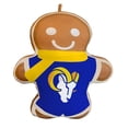 thumbnail image 1 of Los Angeles Rams Gingerbread Holiday Plushlete, 1 of 1