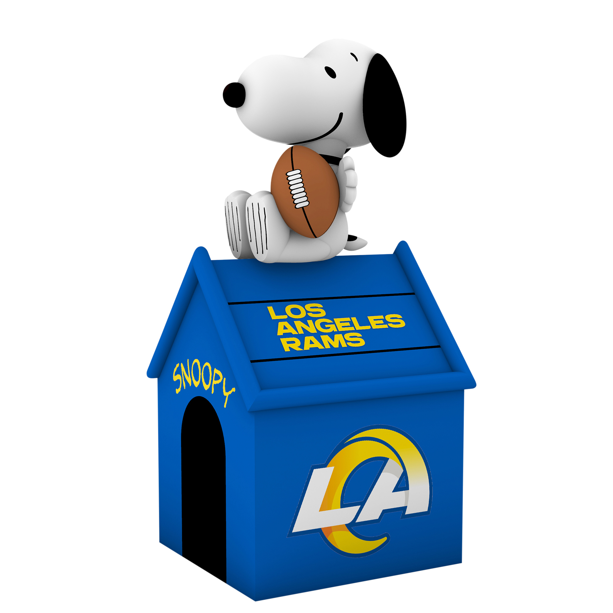 Los Angeles Rams Inflatable Los Angeles Rams Inflatable Snoopy Doghouse - Walmart.com