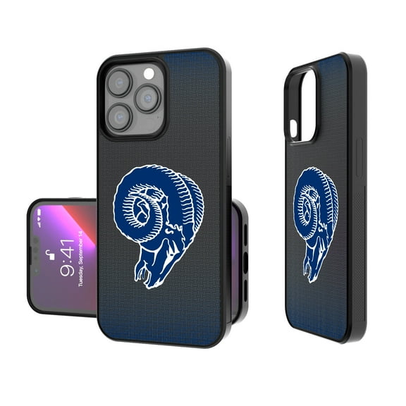 Los Angeles Rams Linen Logo iPhone Bump Case