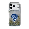 thumbnail image 1 of Los Angeles Rams Linen Logo iPhone Glitter Case, 1 of 6