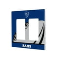 thumbnail image 1 of Los Angeles Rams Passtime Design Double Rocker Lightswitch Plate, 1 of 4