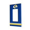 thumbnail image 1 of Los Angeles Rams Stripe Single Rocker Light Switch Plate, 1 of 4