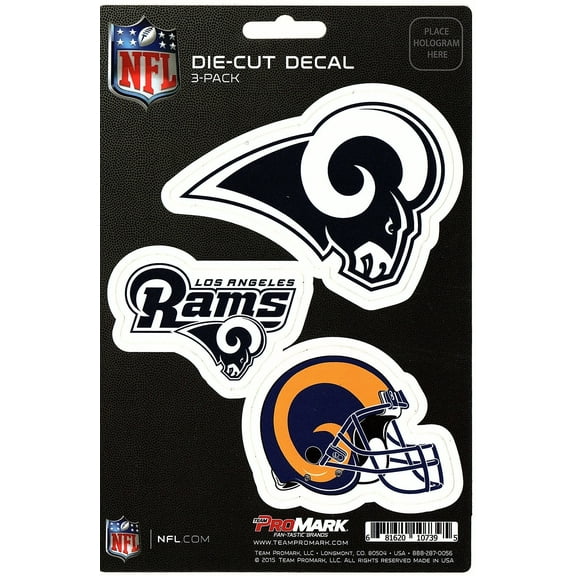 Los Angeles Rams Team Decal Set