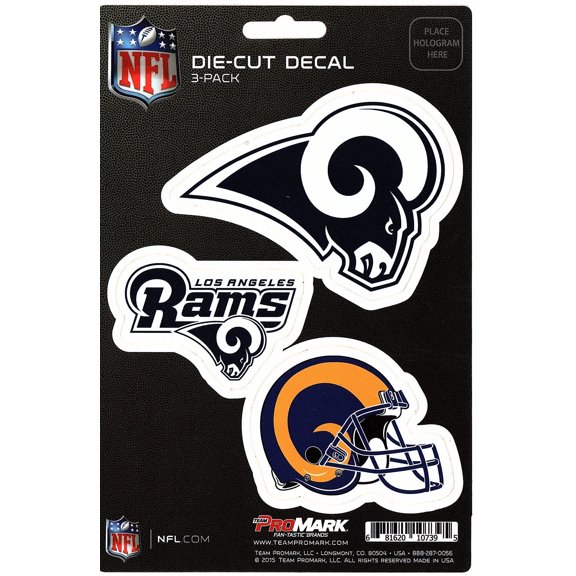 Los Angeles Rams Team Decal Set