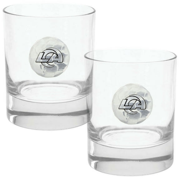 Los Angeles Rams Two-Piece 11oz. Rocks Glass Set