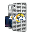 thumbnail image 1 of Los Angeles Rams iPhone Clear Text Backdrop Design Case, 1 of 4
