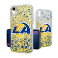 thumbnail image 1 of Los Angeles Rams iPhone Glitter Case with Confetti Design, 1 of 1